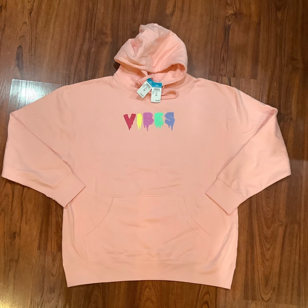 VIBES PINK HOODIE